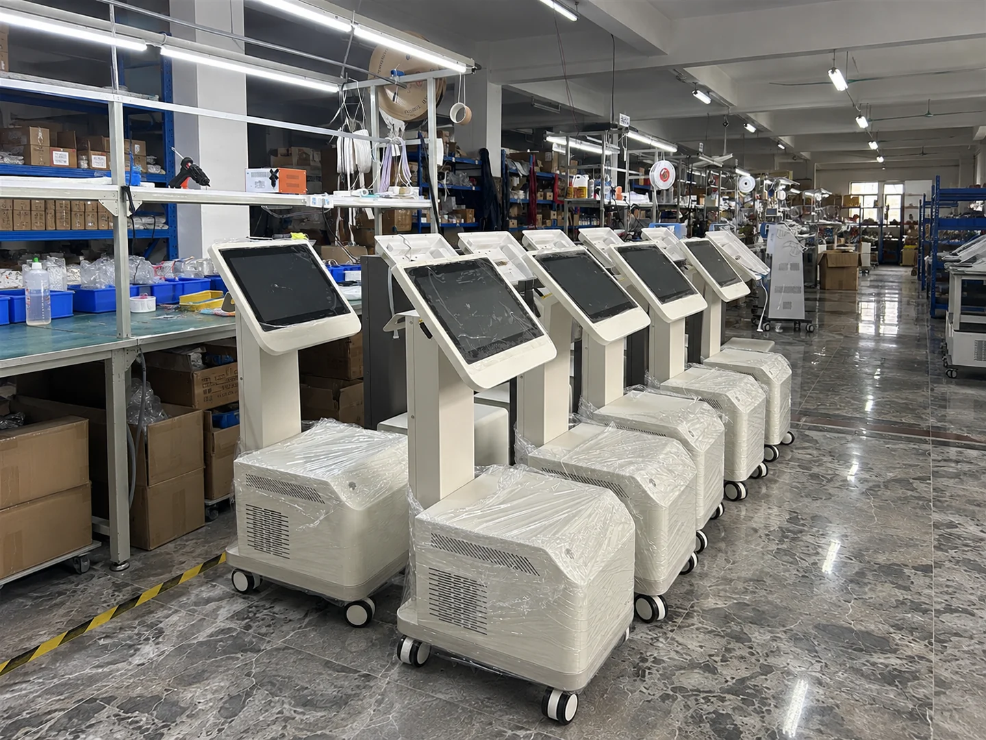 Aging test for professional aesthetic devices